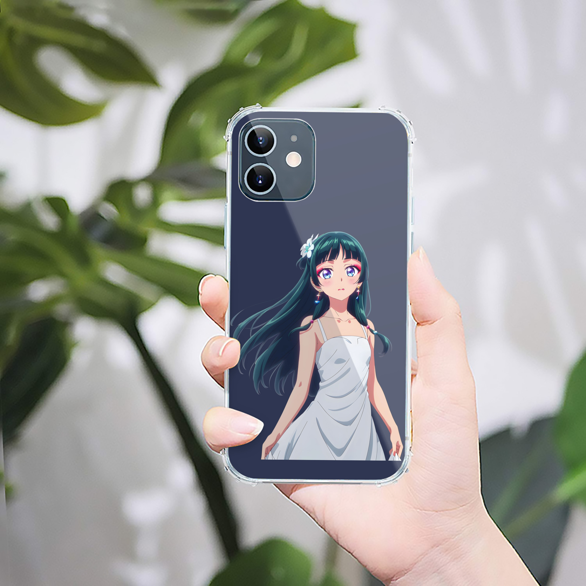 （画像用） 薬屋のひとりごと The Apothecary Diaries 【iPhone 12シリーズ対応】透明スマホケース（クリアソフトケース）